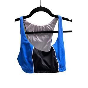 Year of Ours Sports Bra Women's Size XS Colorblock Yos U-Neck Racer Back Stretch